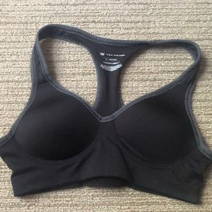 Black Medium Impact sports bra